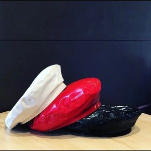 Coated Beret Hat